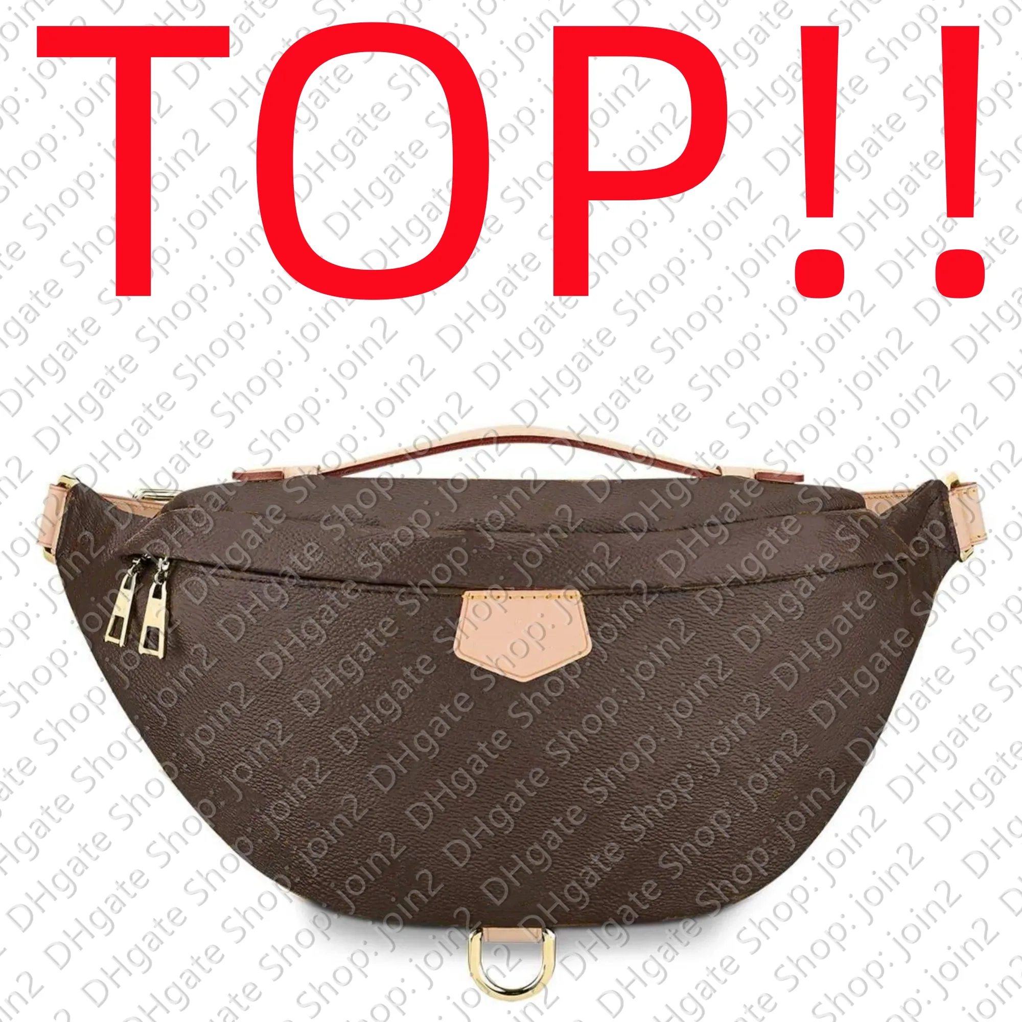 BOVENKANT. M43644 BUM Heuptassen Designer Womens Borst Taille Riem Avenue Sling Bag Luxe Heuptas Cross Body Schoudertas Outdoor Discovery