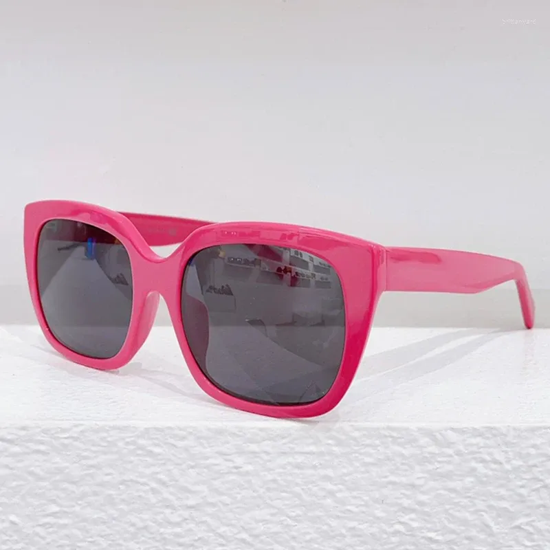 Óculos de sol quadrado vintage acetato personalizado mulheres pinkycolor alta qualidade elegante proteção uv