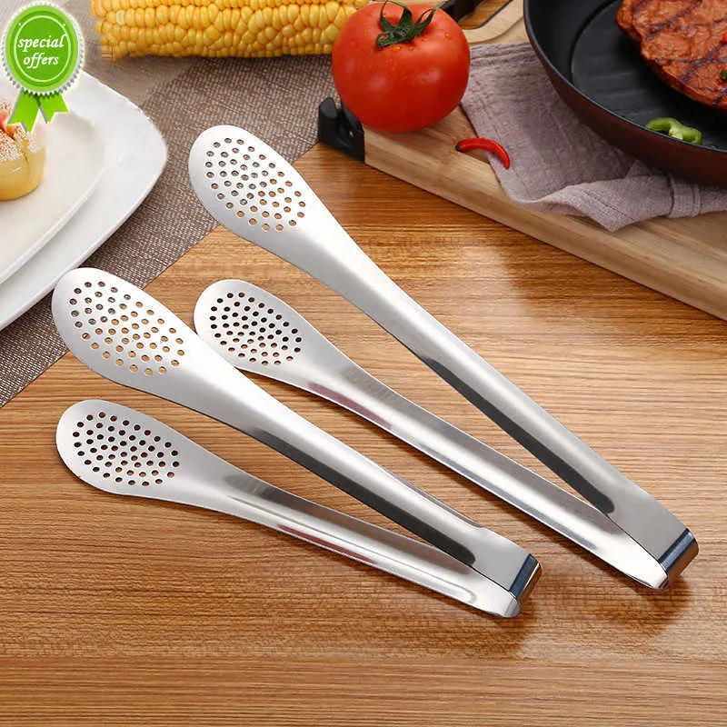 Nouvelle Pince De Cuisine Barbecue Steak Clip Salade Pain Cuisson Des Aliments Servir Pince Restaurant Fruits Dossier Boulangerie Outils pour Buffet Hôtel