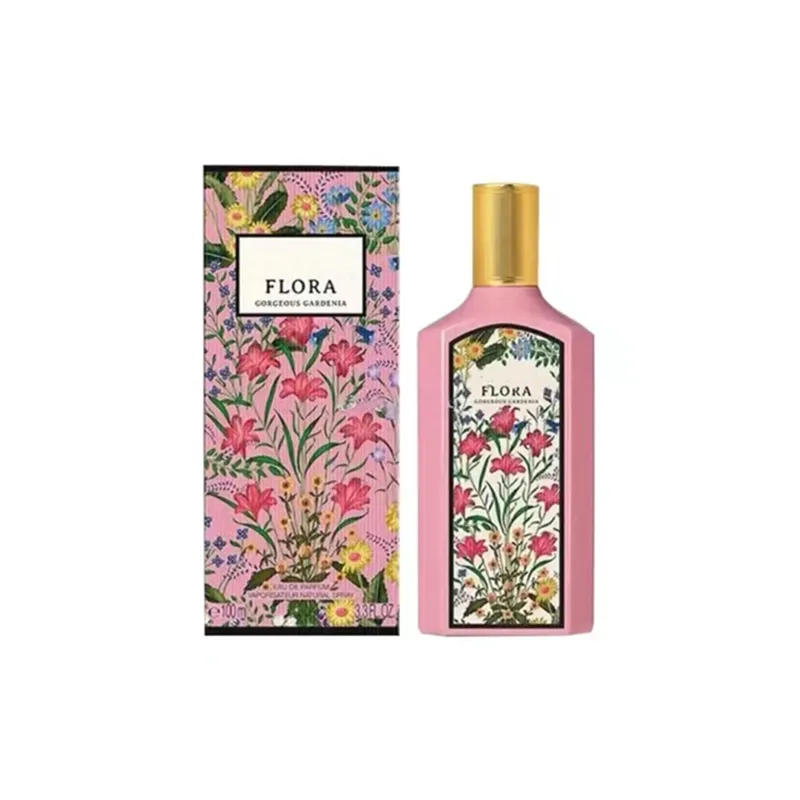 Estoque de luxo Flora Perfumes para mulheres Colônia 100ml Mulher Sexy Fragrance Perfumes Spray EDP Parfums Royal Essence Wedding Perfume Fast