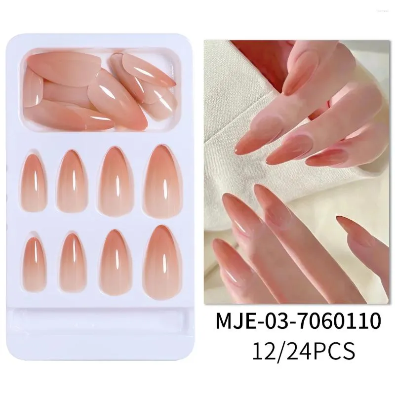 Fake Nail Patch Press-On Nails With Rhinestones Unique Design Press-On  Nails For Nail Art Starter Beginners