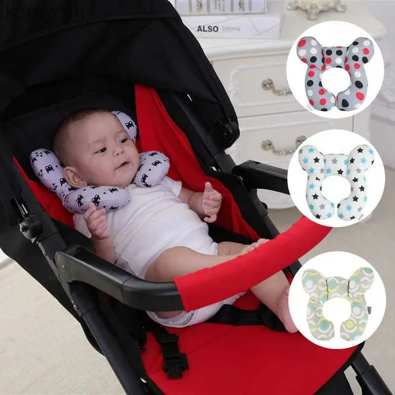 Oreillers bébé voyage oreiller enfant tête et cou soutien oreiller adapté aux poussettes sièges auto travelL231107