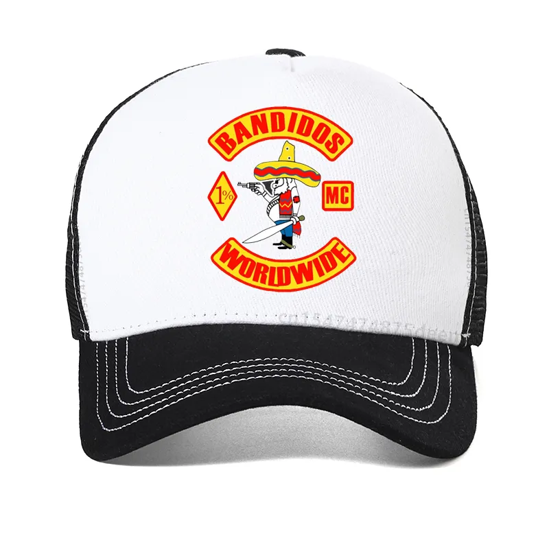 Ball Caps Bandidos Motorcycle Club Unisex Cotton Baseball Cap ...