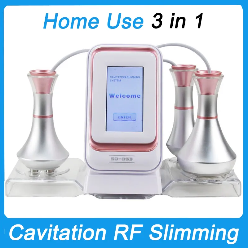 3 I 1 Good Effective Strong 80k New Upgrade Ultrasonic Cavitation Slimming RF Skin Firm Firm Lift Red Photon Radio Frekvens Fettförlust Viktminskning Kroppsformning Skulptering