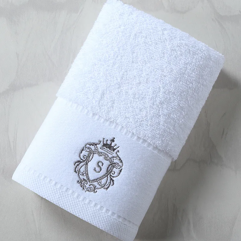 Top Star Hotel Towel Square Bath Towel Hotel Covers Pure Cotton Hand Towel Cotton Bath Towel Absorbent Embroidery