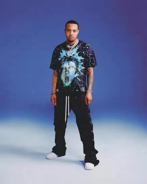 DHgate.com:Waxed Nylon Wide-Leg Casual Sweatpants for Men