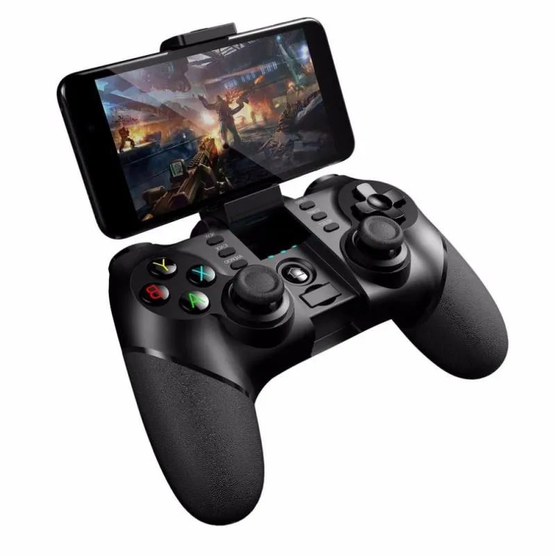 Freeshipping 3-in-1 trådlös Bluetooth-gamepad med 24G trådlös Bluetooth-mottagare för Android iOS Windows-system och för PS3 Bawhe