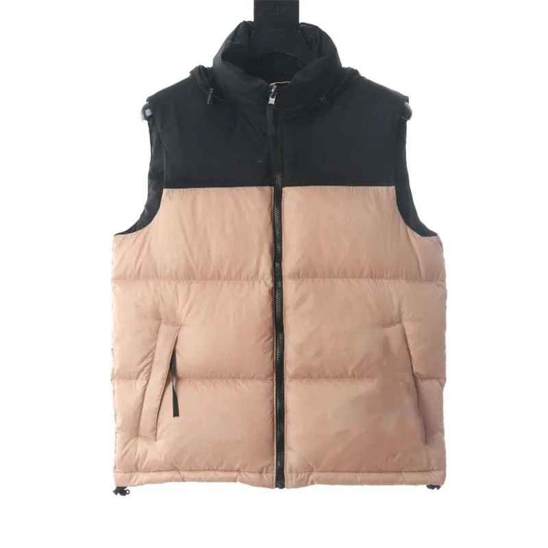 Heißer Verkauf Windjacke Kurze Jacke Daunen Luxus Herren Gilet Daunenweste Westen Parkas Mantel Kapuzenoberbekleidung Wasserdicht für Herren und Damen Ärmellose Pufferjacken