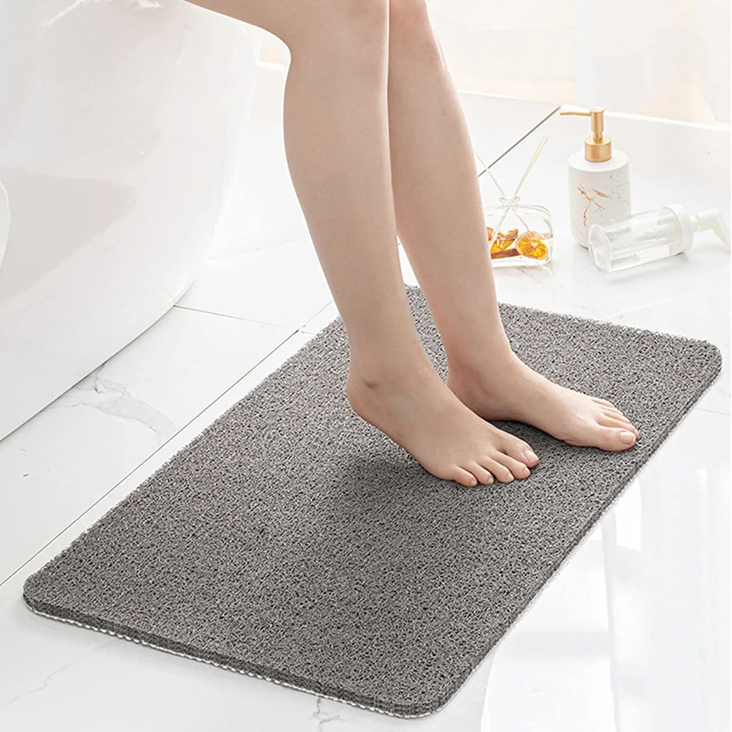 Alfombrilla Antideslizante De Pvc Para Bañera Y Ducha