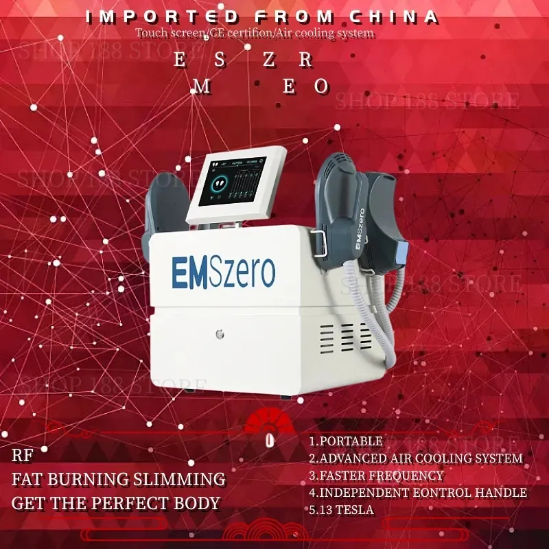 Body Sculpting & Slimming EMS 14 Tesla 6500W DLS-EMSLIM Machine Emszero Abdominal Fat Burning Muscle Fat-removing Body Shaping Engraving Machine Salon