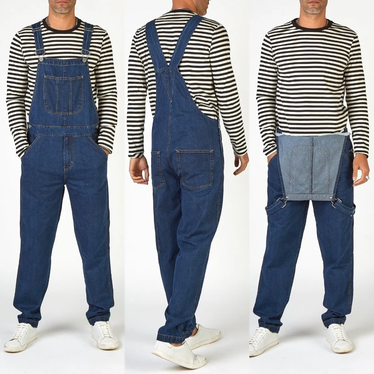 Mens Denim Jeans With Straps, Suspenders, And Revice Denim Jumpsuit Style  From Thombrowne8, $57.75 | DHgate.Com