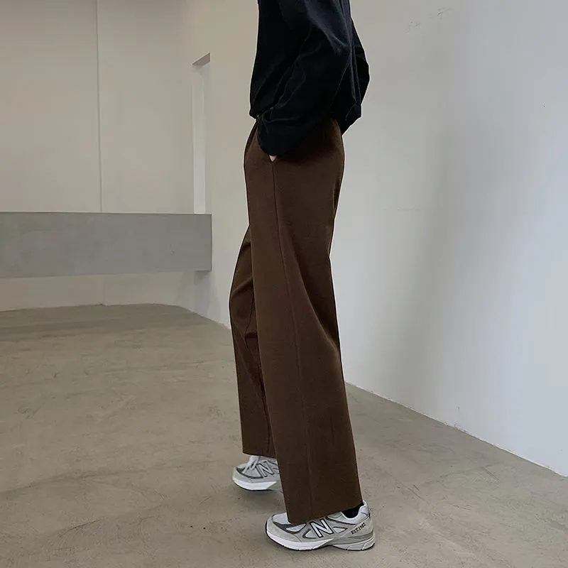 Pantaloni Larghi Da Uomo A Gamba Larga Da Uomo In Tessuto Di Velluto A Coste Bianco Nero Moda Pantaloni Drti Larghi Coreani Pantaloni Sportivi Da Esterno251009 Da 14,53 € | DHgate