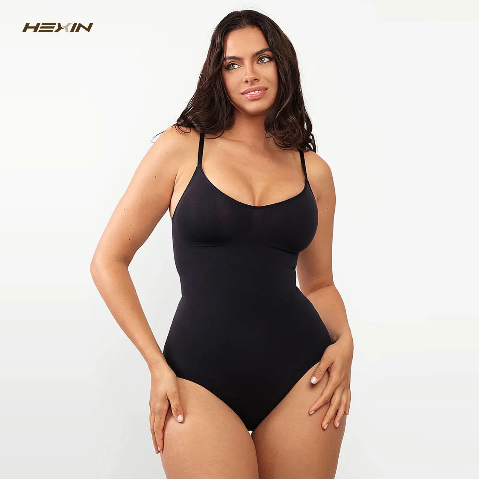 Seamless Waist Tummy Shaper shapewear bodysuit with Dupes and