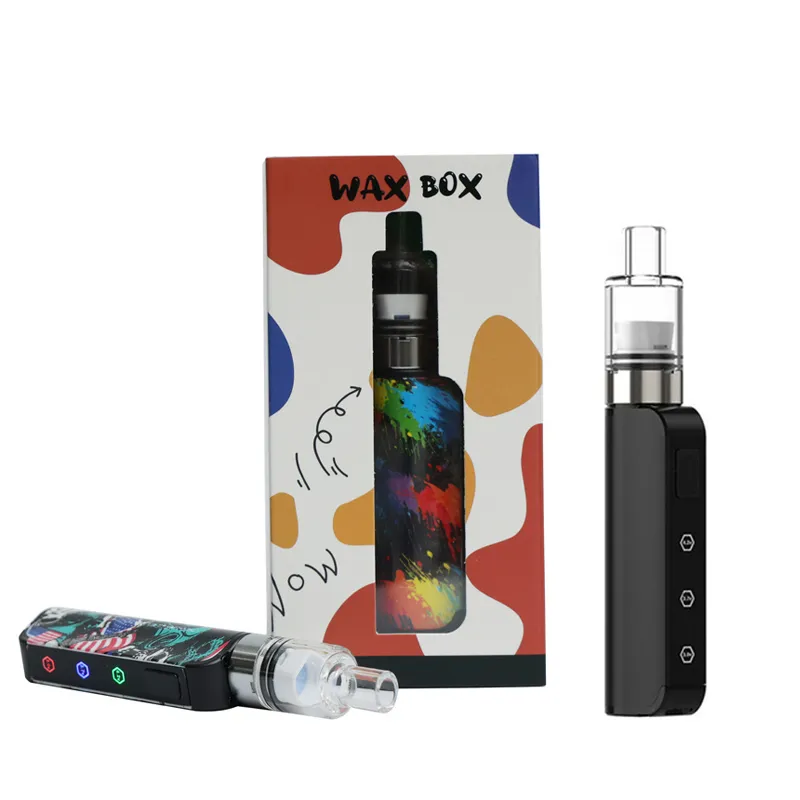 Kit iniziale vaporizzatore scatola di cera originale Beleaf Fortei Kit mod scatola Vape concentrato 650mAh VV Tensione variabile 30 V-3,7 V-4,2 V con camera in ceramica