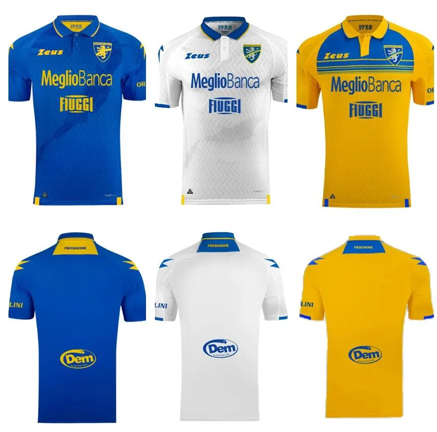 23 24 Frosinone Calcio Soccer Jerseys home away 3th 2023 2024 Football Shirts Men Uniforms Kits