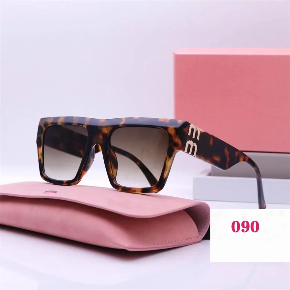 Zonnebrillen Designer vierkante frame luxe zonnebril dames anti-straling Persoonlijkheid Heren Retro-bril Plaat Hoge kwaliteit Hoge waarde