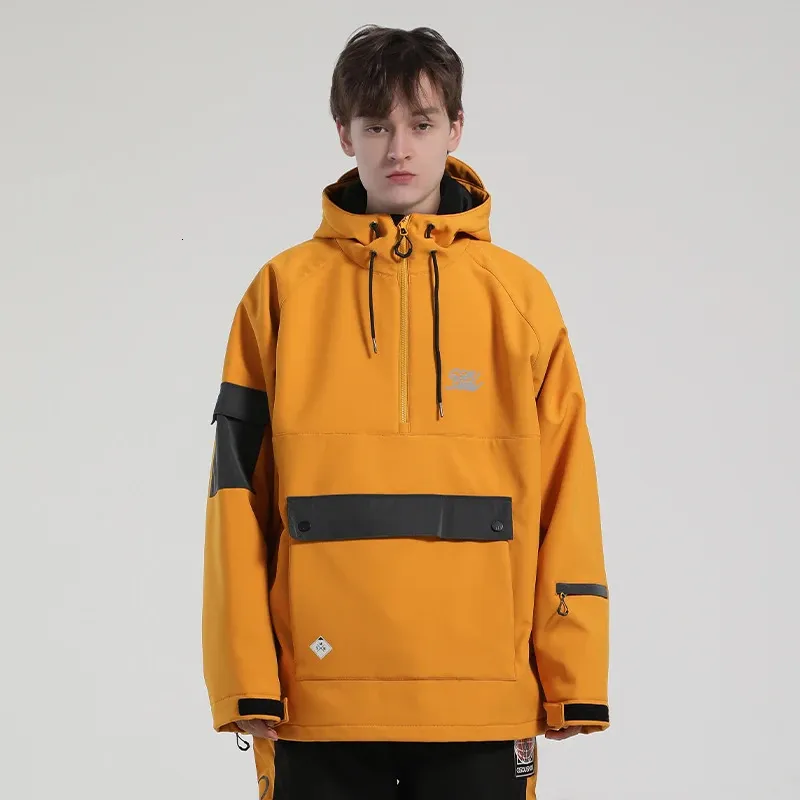 Skiing Suits GSOU SNOW Ski Jacket Men And Women Snowboarding Hoodie High Quality Hooded Outdoor Sports Ski Snowboard Jacket Skiing Coat 231107 From 86 6 DHgate