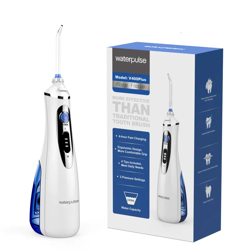 Portable Water Flosser And Soft Bristle Electric Toothbrush Combo ...