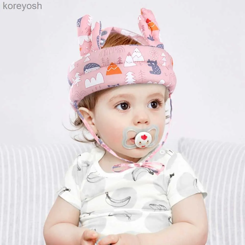 Pillows Baby Safety Helmet Head Protection Headgear Toddler Anti-fall Pad Children Learn To Walk Crash CapBaby Safety Helmet Head ProtecL231107