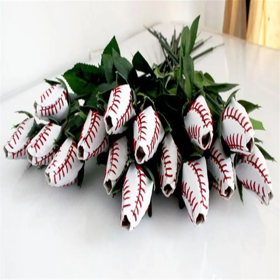 baseball rose softball rose flower gifts245k