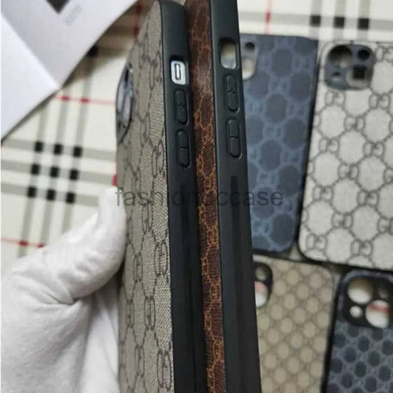 Étuis de téléphone de mode de concepteur pour iPhone 15 14 Pro Max 13 12 mini 11 XR XS XSMax couverture arrière antichoc coque de couverture de luxe