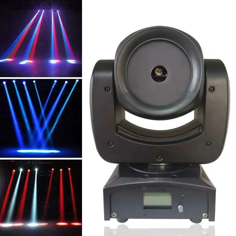 Ruchowe światła na głowie scena ruchomy światło laserowe 200w belka LED Laser Light Light DMX512 Kontrola muzyki dla DJ Disco Party Wedding Club Bar KTV Q231107