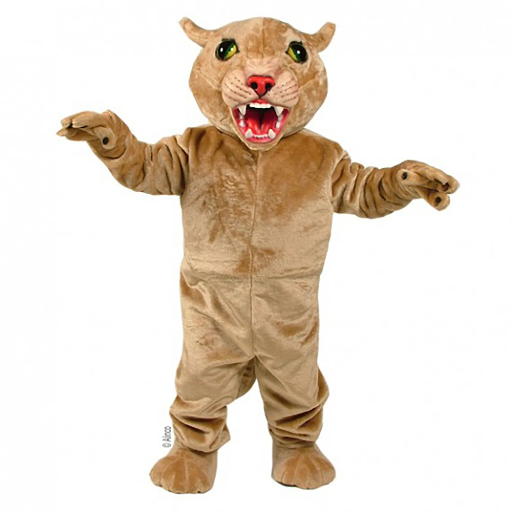 2024 Halloweenowe kostiumy Mascot Cougar Cartoon Charakter dorosłych kobiet mężczyzn ubieraj się karnawał unisex dorosłych 81