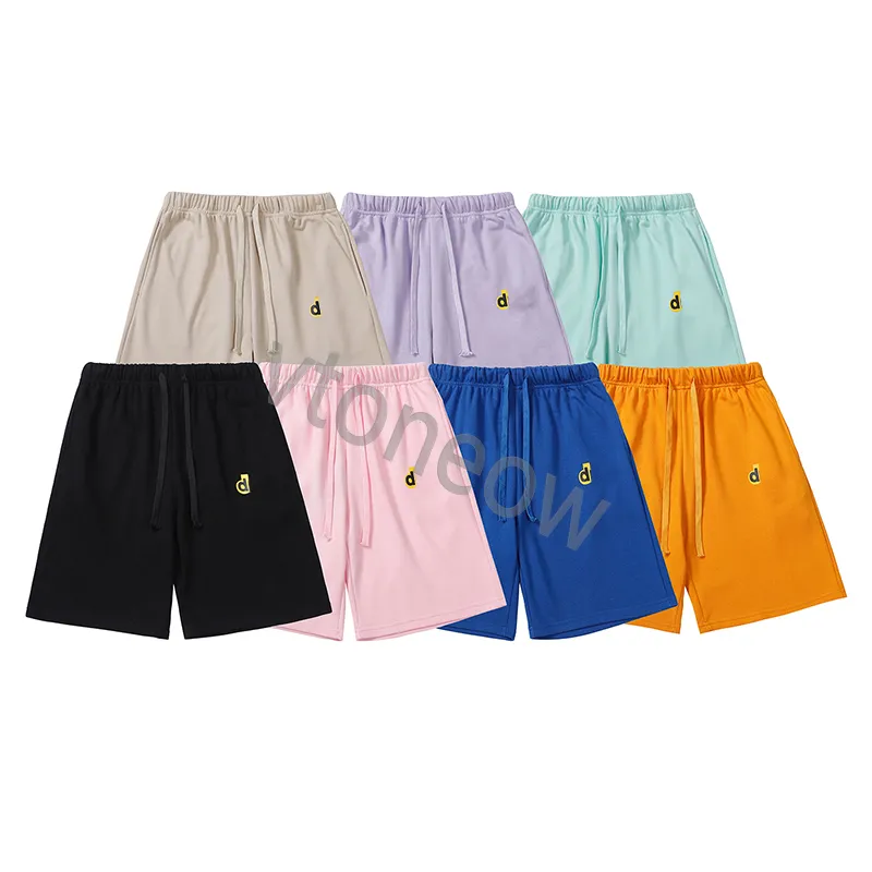 Mens shorts colorido de cor sólida calça casual casual casais calças calças shorts high street para homem reflexivo curto hip hop house streetwear size s-2xl