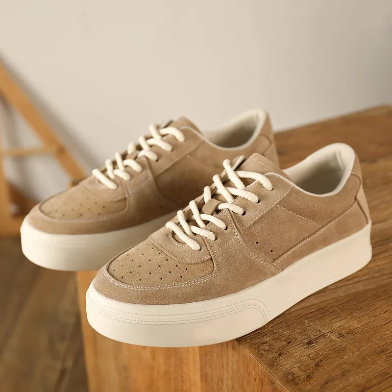 Mens khaki canvas shoes top