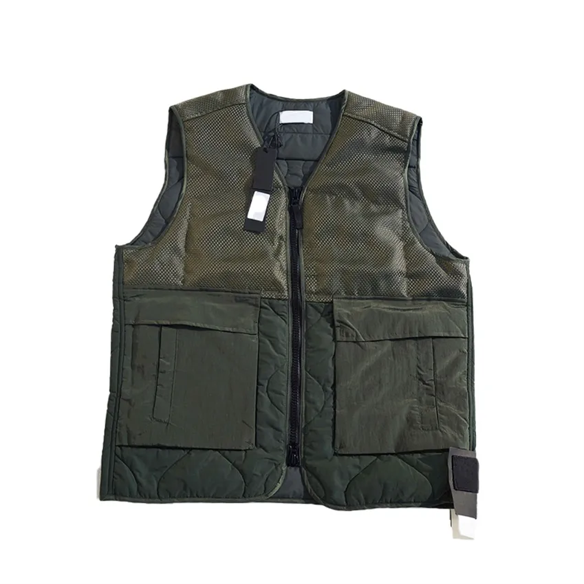 Modèle de gilets masculins Konng Gonng Autumn et hiver épaissis du gilet de mode de mode Haute Version pour hommes