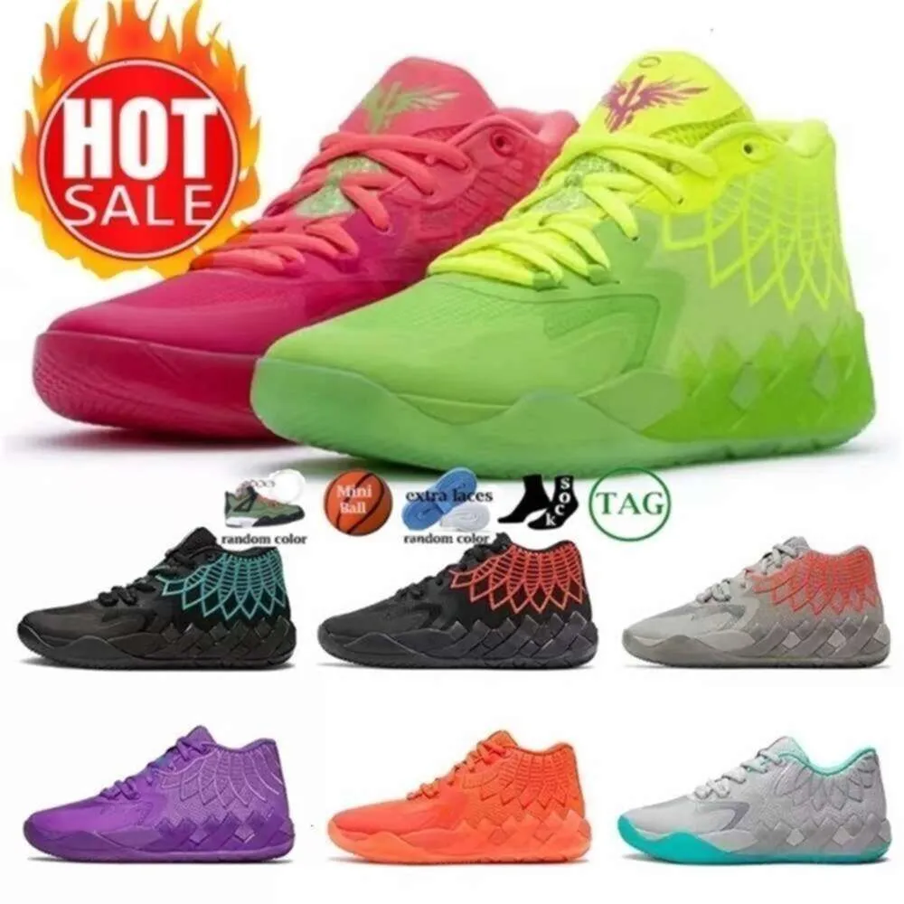 OG LaMelo Ball 1 MB.01 Mens Basketball Shoes Blast City LO UFO, Not