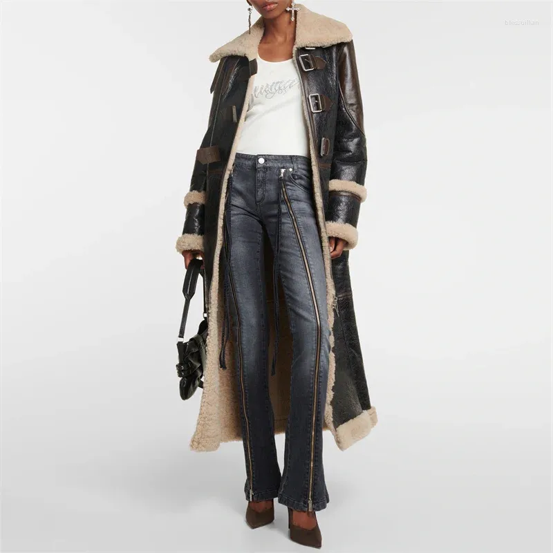 Frauen Jeans 2023 Herbst Koreanische Mode Zipper Dekoration Niedrigen Taille Hosen Vintage Gewaschen Reine Baumwolle Schlaghosen