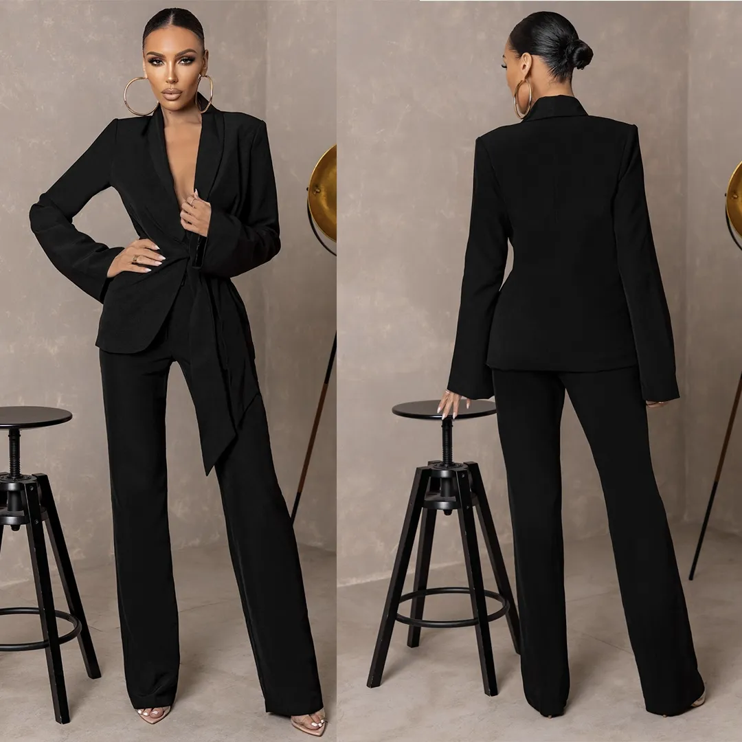 Fashion Black Women Pants Suits Celebrity Lady Customization Evening Party  Blazer Wear Lace Tops Online From Greatvip, $73.17