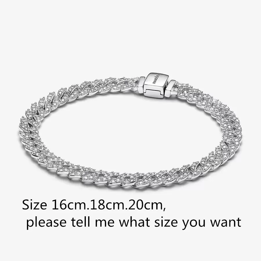 Pandorabracele Designer Bracelets Bracelet Nail Femme Jewelry Fashion Luxury Gift Diy Fit Pandoras Gold Bracelet de haute qualité avec boîte 145