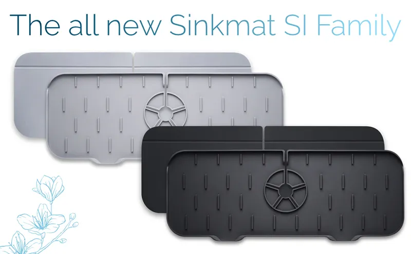 DHgate.com:Silicone Sink Mat for Kitchen Sink Faucet, Black Splash ...