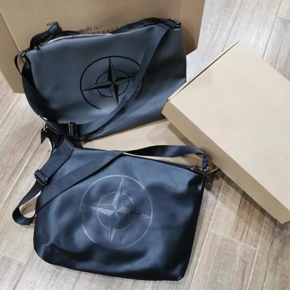 Stonely Islandly new shoulder bag functional wind messenger bag single shoulder bag large capacity fashion Unisex Christmas gift