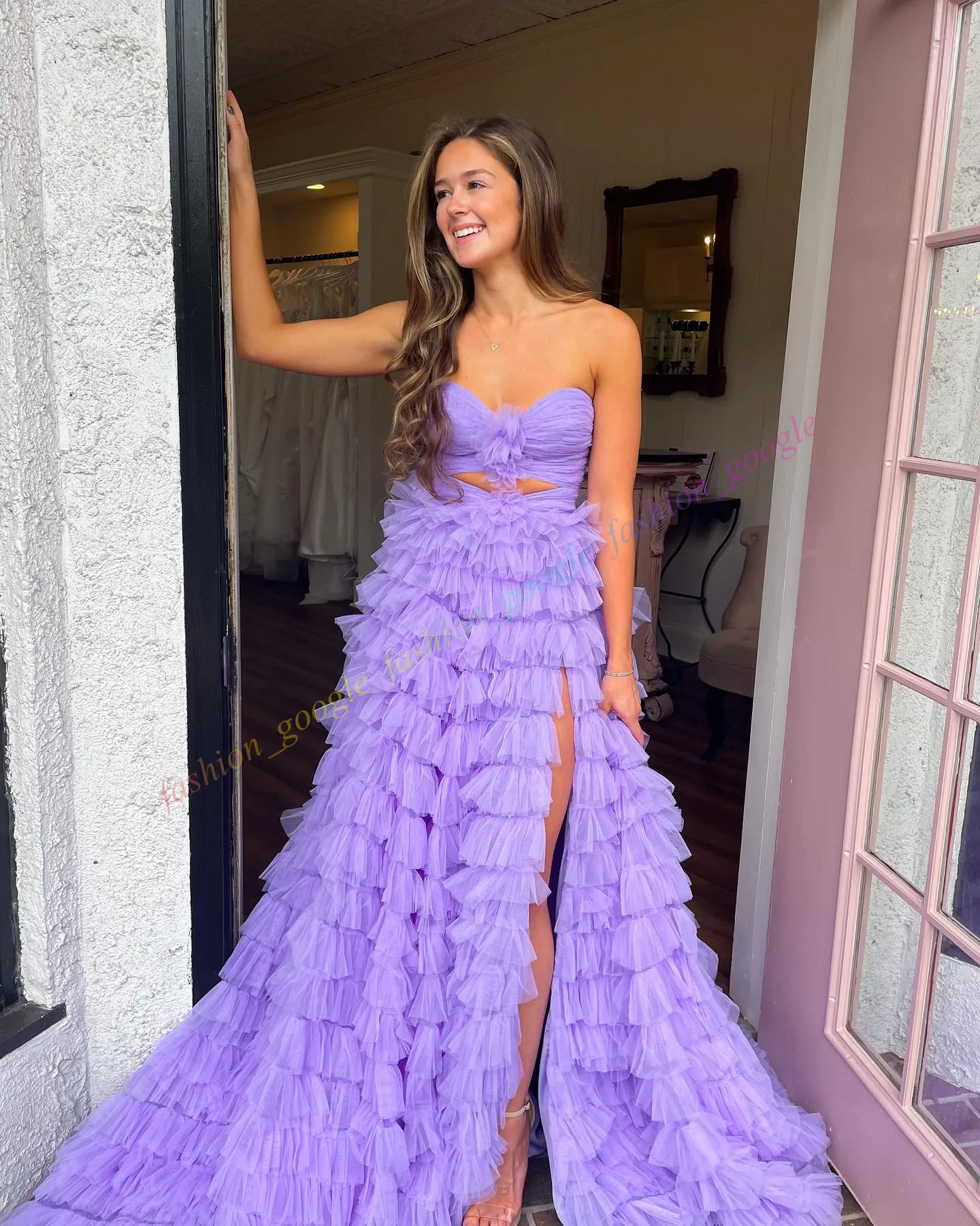 sears purple dresses Purple Sears Evening Dresses QOQ Women Sparkly Sequin Long Formal Evening Gowns Elegant Spring