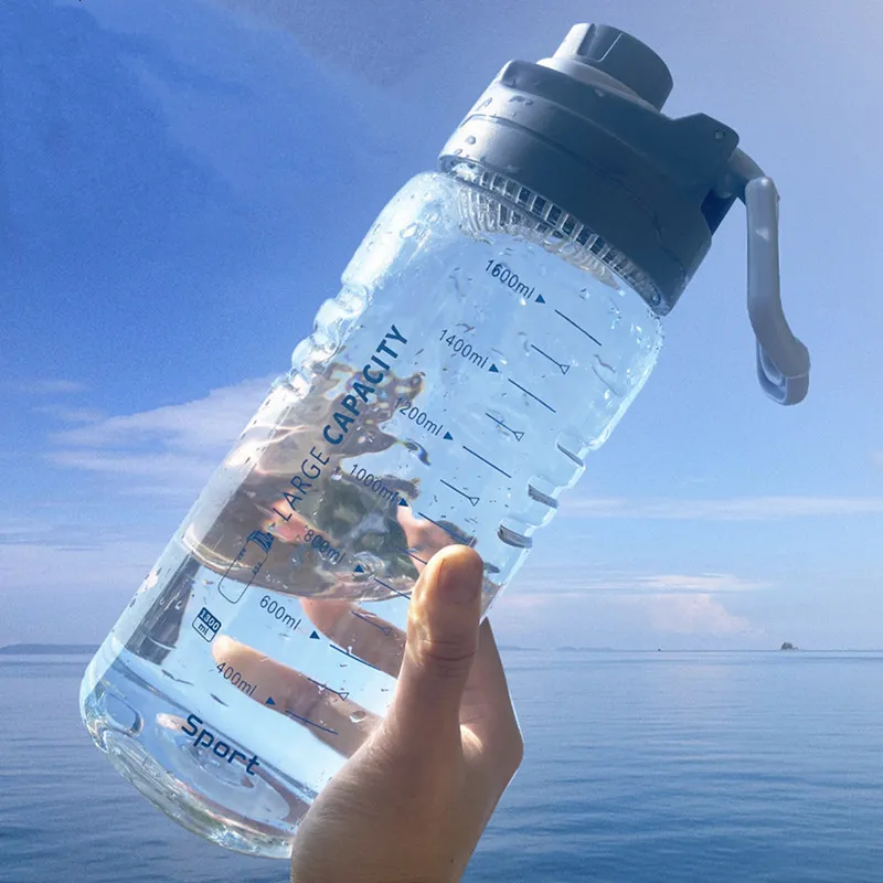 Bottiglie d'acqua Borraccia sportiva da 2,6 litri con filtro borraccia di grande capacità borraccia 230407