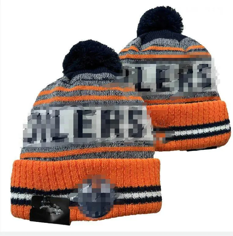 Gorros de lujo Oilers Gorro Edmonton Diseñador de hockey Frijol de invierno Hombres y mujeres Diseño de moda Gorros de punto Caída Gorro de lana Jacquard unisex Cráneo Deporte Gorro de punto a