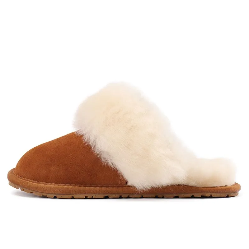 Fur slides ugg discount