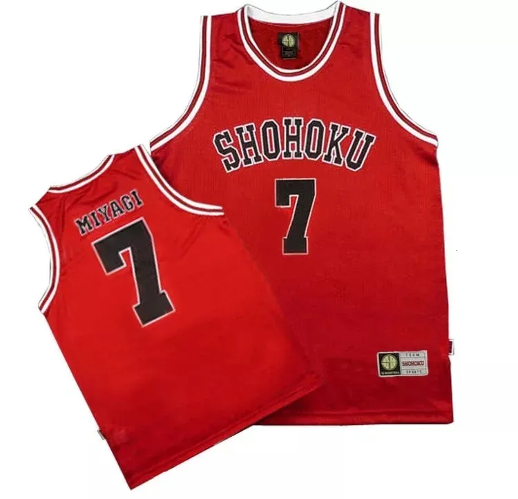 Kids Shirts Boys Girls Clothes Anime Shohoku School Basketball