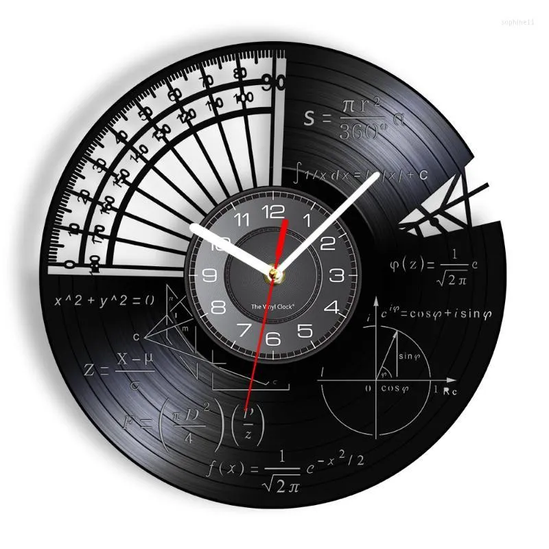 Fastrack Wall Clock Math Equation Record Clock For School