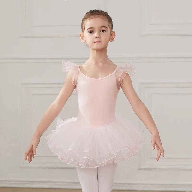 Comprar Leotardo de Ballet para niñas, traje de actuación de gimnasia, patinaje  artístico, mono con borla de diamantes de imitación brillante
