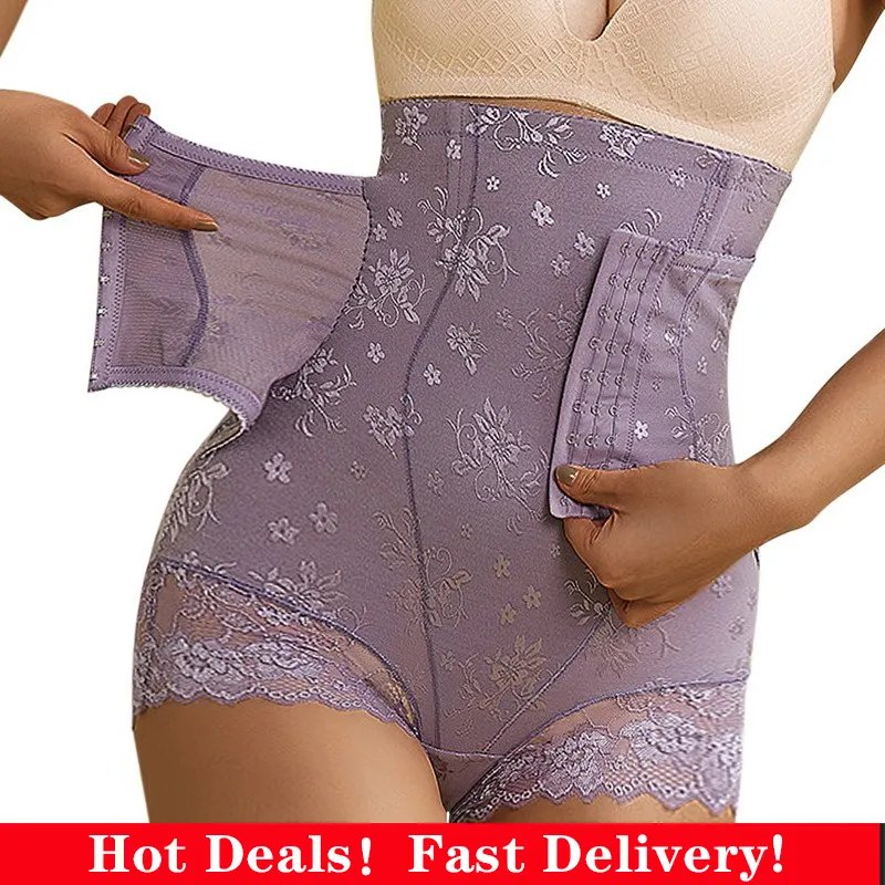 Waist Tummy Shaper Women's Waist Trainer Hips Enhance Body Shape Weight Loss Bra High Waist Abdominal Control Underwear Shape Sexy Lace Shape Underwear 230406