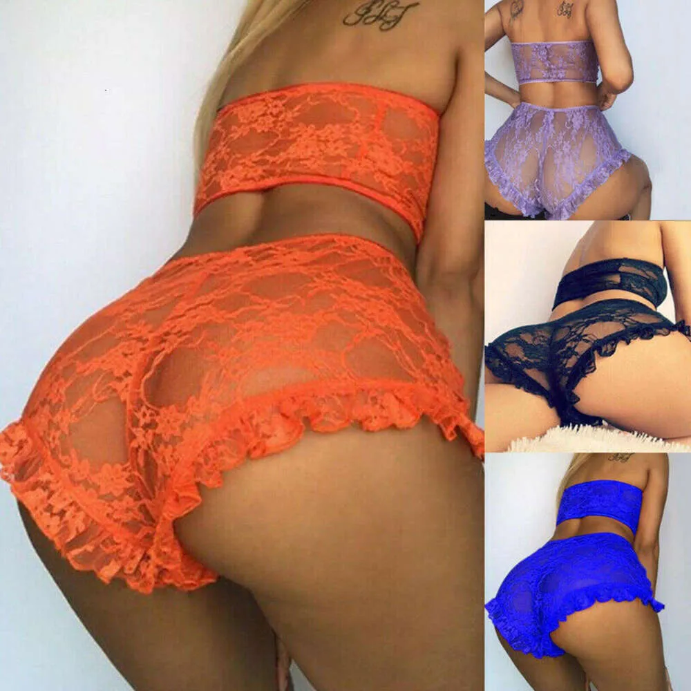 Erotic Mesh Underwear Women S Lingerie Lace Bra Ladies Nightwear Set Transparent Babydoll Sleepwear Sexy Costume