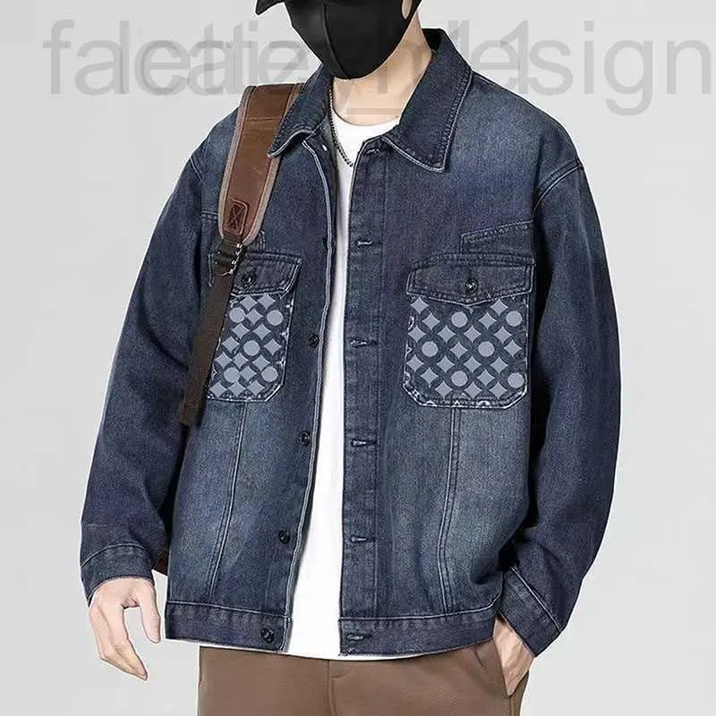 Herrenjacken, Designer-Luxus-Herrenjacke, Jeans, hochwertiger Lokomotiv-Stil, Herrenmantel, Jeans, lange Ärmel, Designer-Outwears, Mäntel, Größe S-3XL, W0IQ PIH7