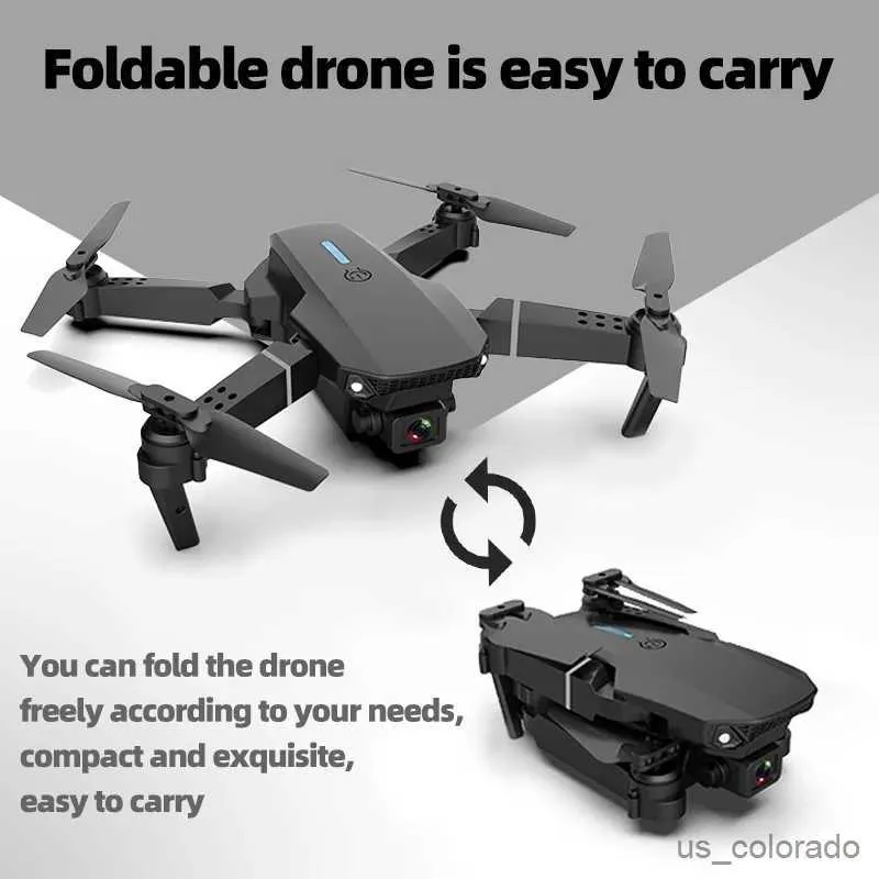 Drones 4K Drone PRO Intelligente Quadcopter Drone Dubbele camera Groothoek Hoogte Holding Opvouwbare drone WiFi-transmissie Geschenkspeelgoed