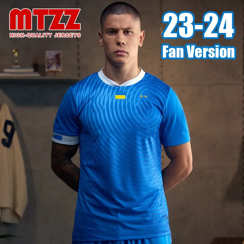 JMXX 23-24 Dinamo Kiev Futbol Formaları Evde Üçüncü Vladyslav Vanat Yarmolenko Voloshyn Brazhko Mens Forma Jersey Man Futbol Gömlek 2023 2024 Fan Versiyonu