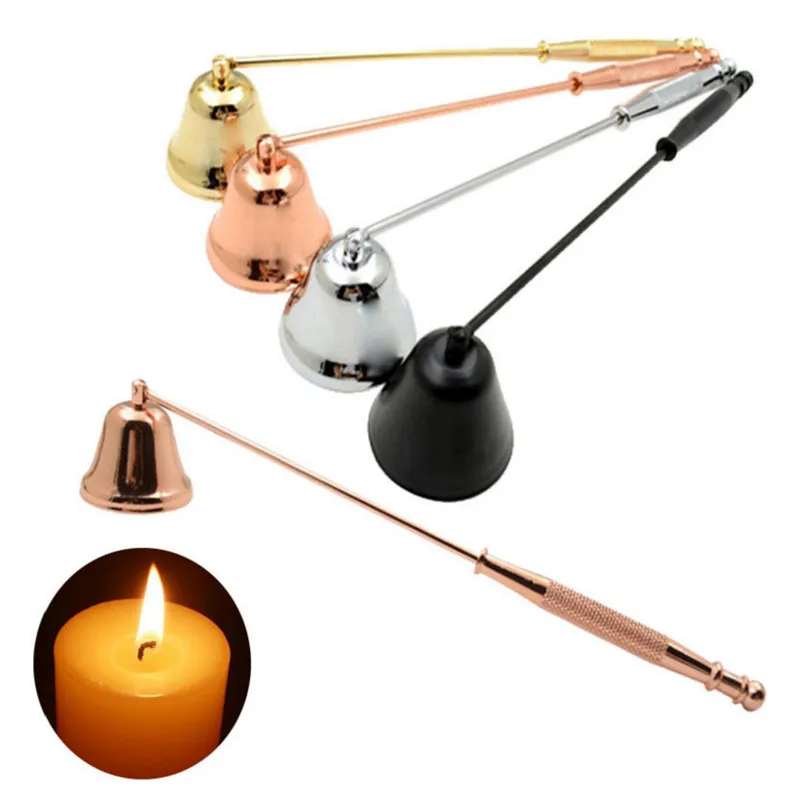 Candle Snuffer Tool Long Handle Bell Extinguisher Accessory
