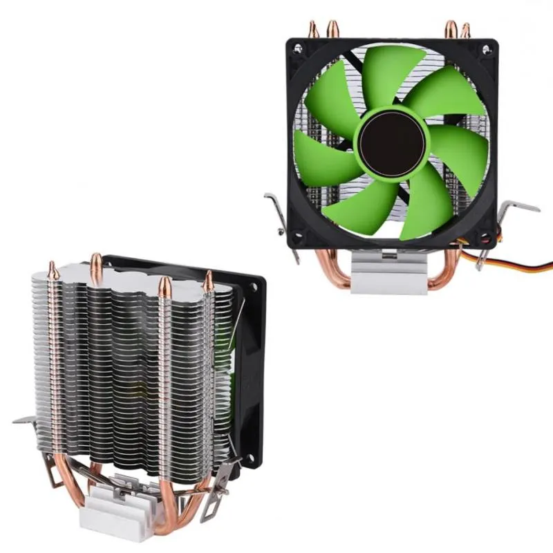 Freeshipping 90mm 3Pin Fan CPU Cooler Heatsink Quiet for Intel LGA775/1156/1155 AMD AM2/AM2 /AM3 Veglr